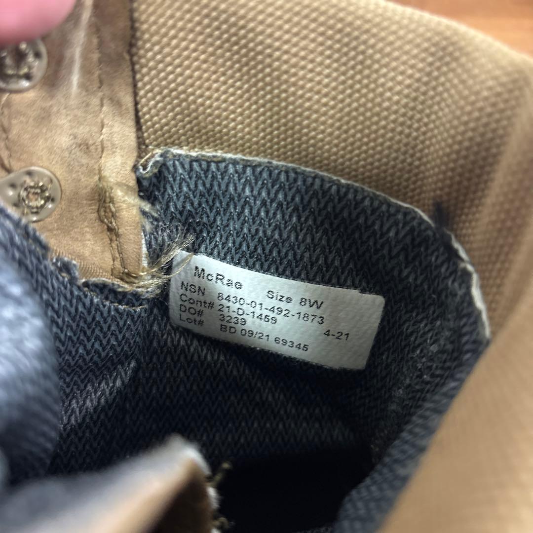 米軍実物　McRaefootwear GORE−TEX 8W 26cm （74）