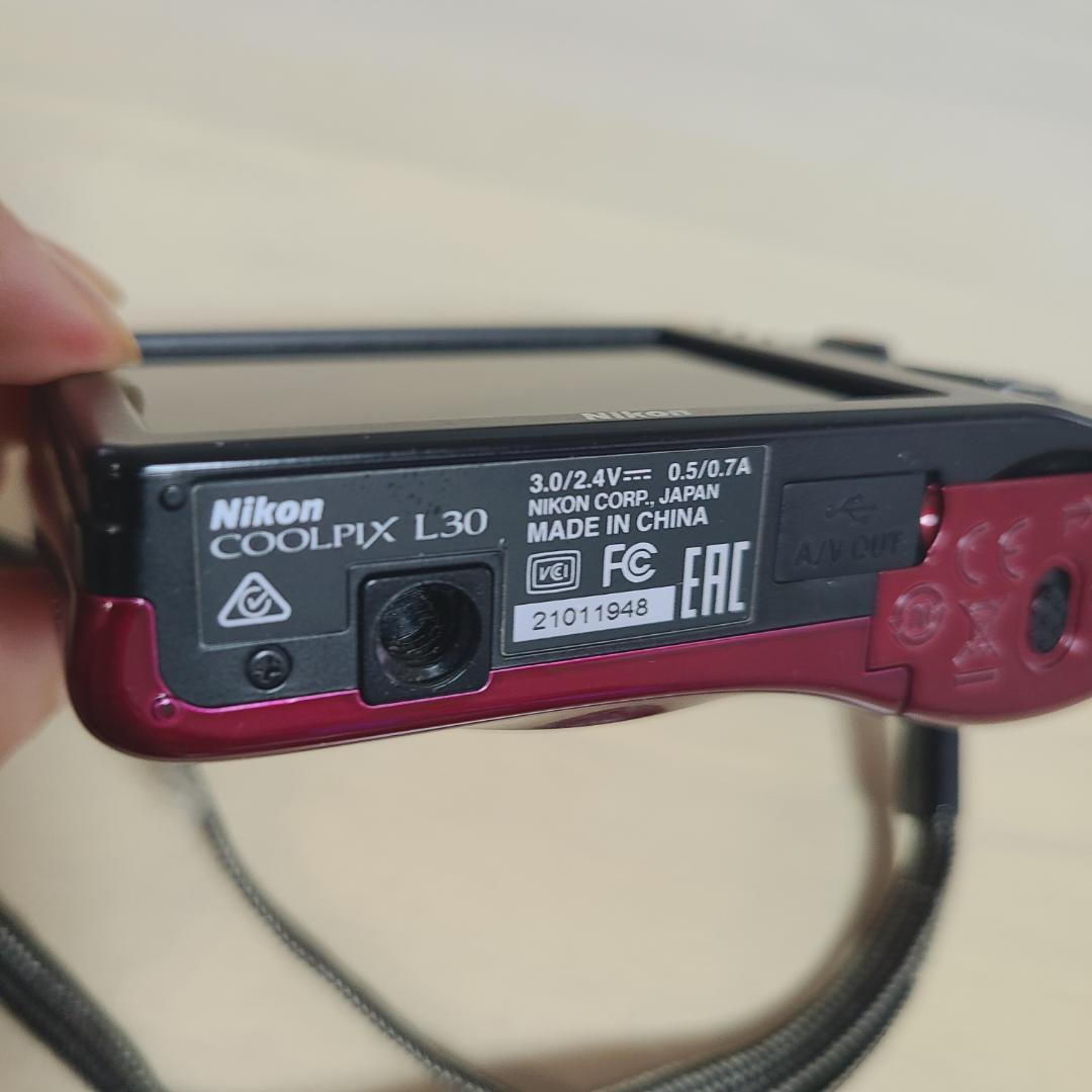 ニコン Nikon COOLPIX L30 　美品・動作良好
