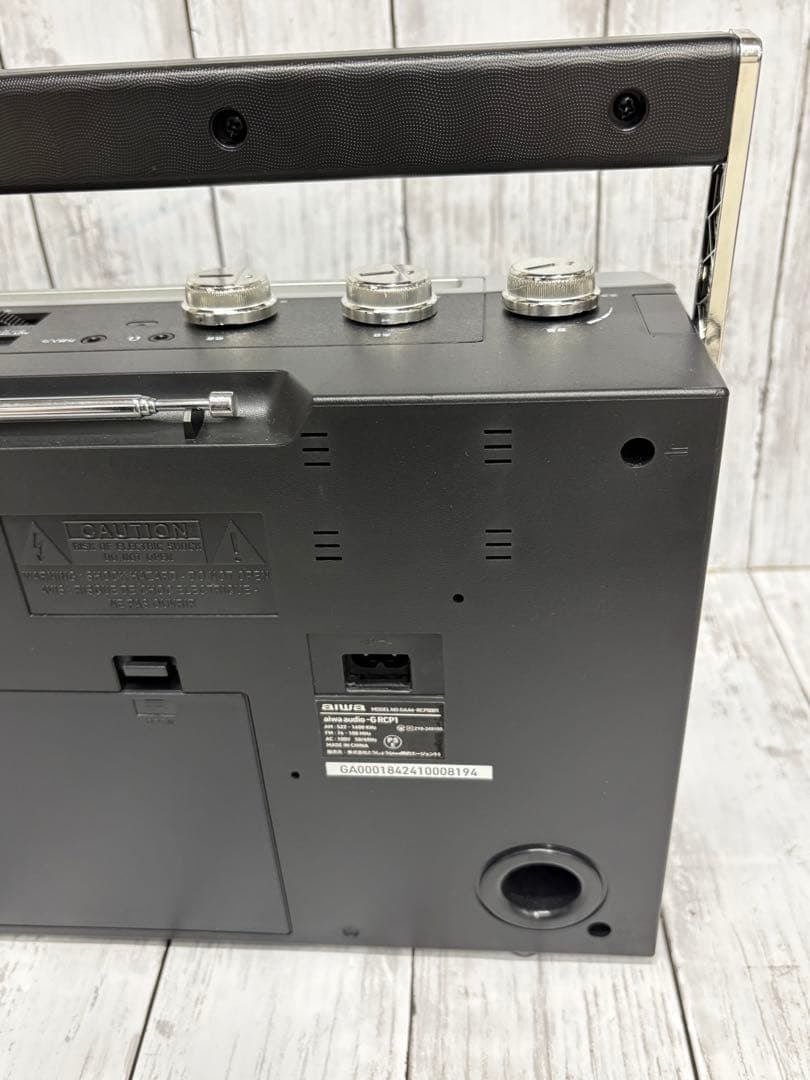 aiwa アイワ　ステレオカセットデッキ　GAA4−RCP0001