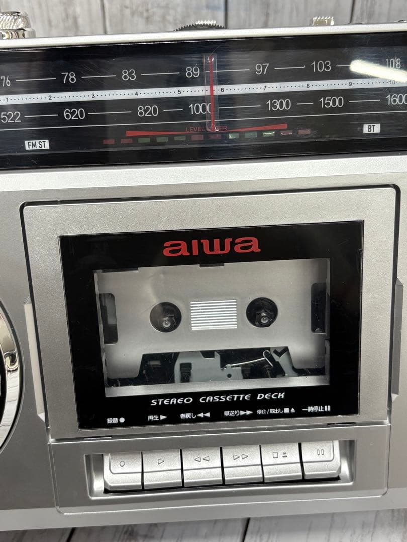aiwa アイワ　ステレオカセットデッキ　GAA4−RCP0001