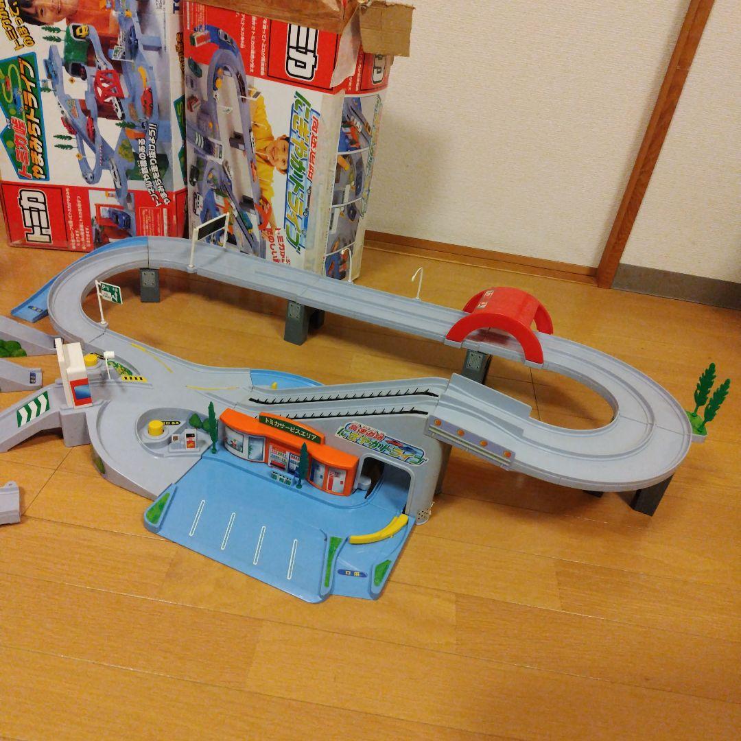 動作OK 小物完備トミカ峠やまみちドライブ 高速道路にぎやかドライブ セット