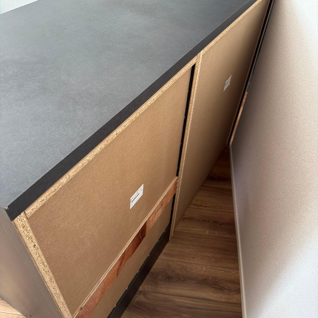 ニトリ チェルシー カップボード/キッチンボード　食器棚　カウンター