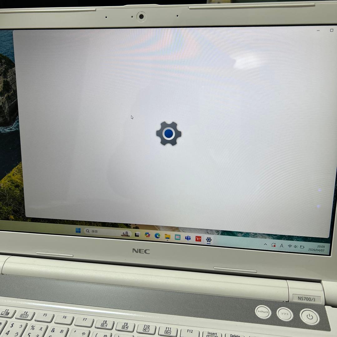 Windowsノート本体 PC-NS700JAW