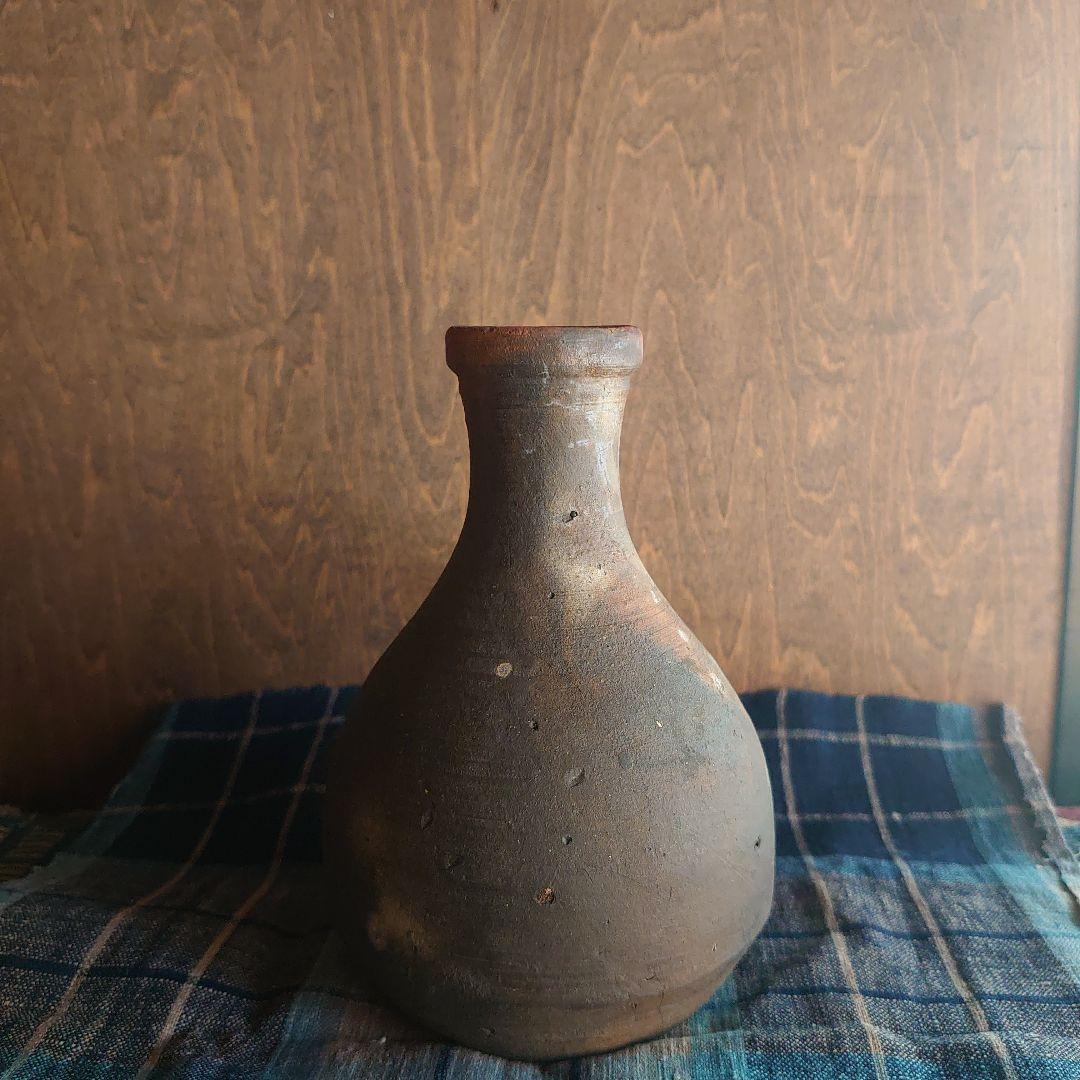 古備前 徳利 花入れ