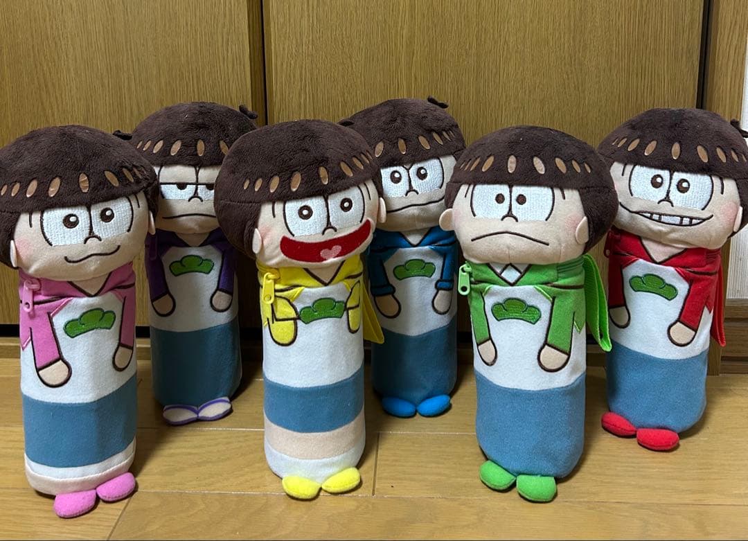 おそ松さん　ボトルカバー　ぬいぐるみ 6体セット