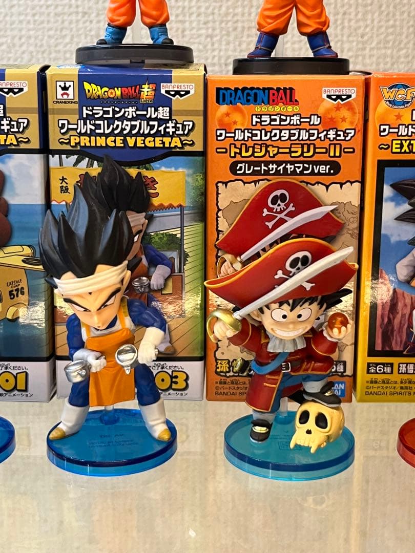 ドラゴンボール　ワーコレ　セット　孫悟空　ベジータ　悟飯