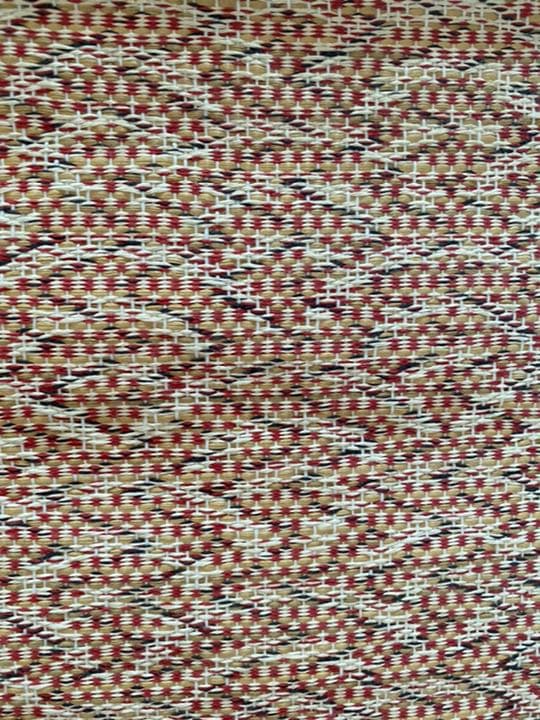 えびす様　い草×和紙糸タペストリー　約93cm×120cm