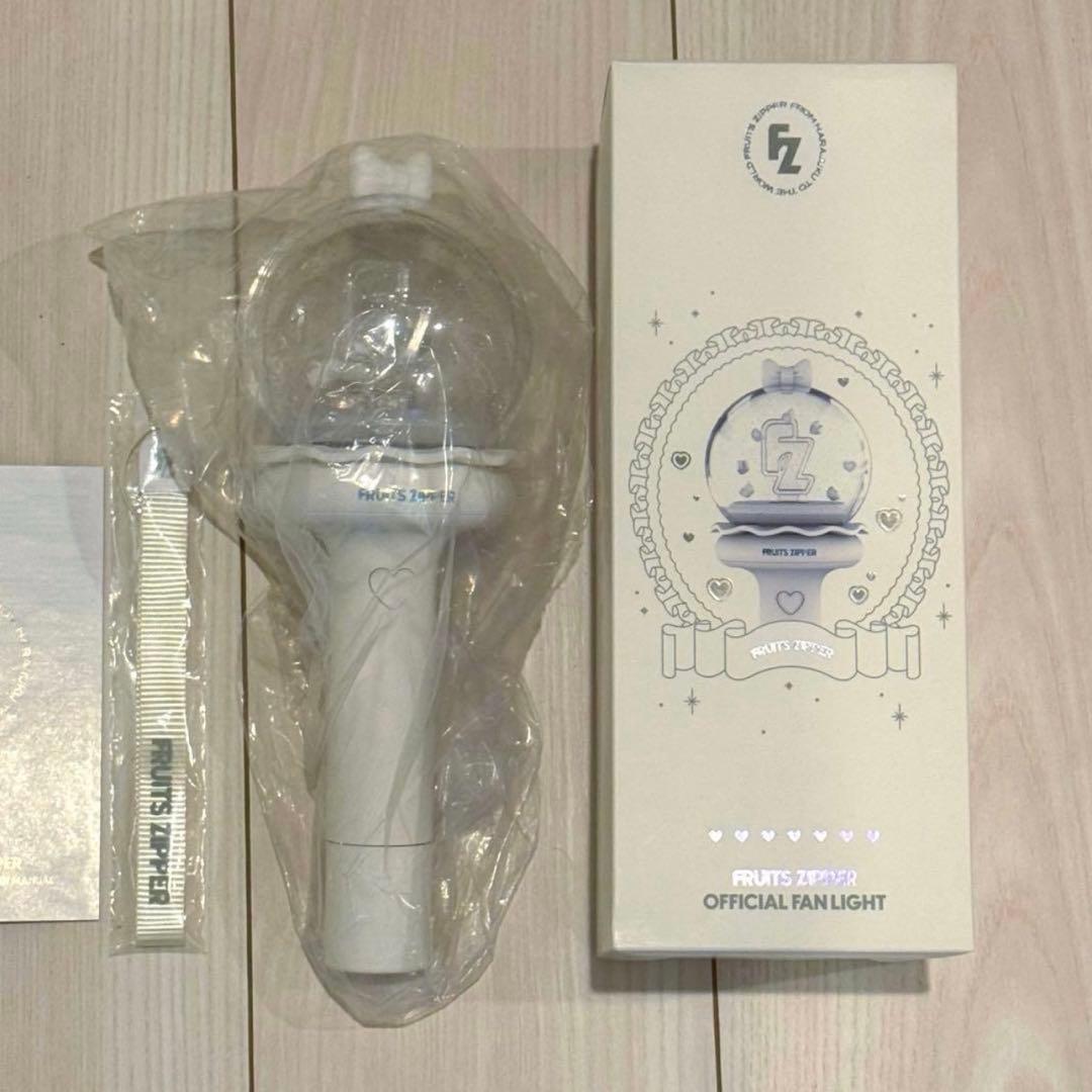 【未使用】FRUITS ZIPPERペンライトホワイト