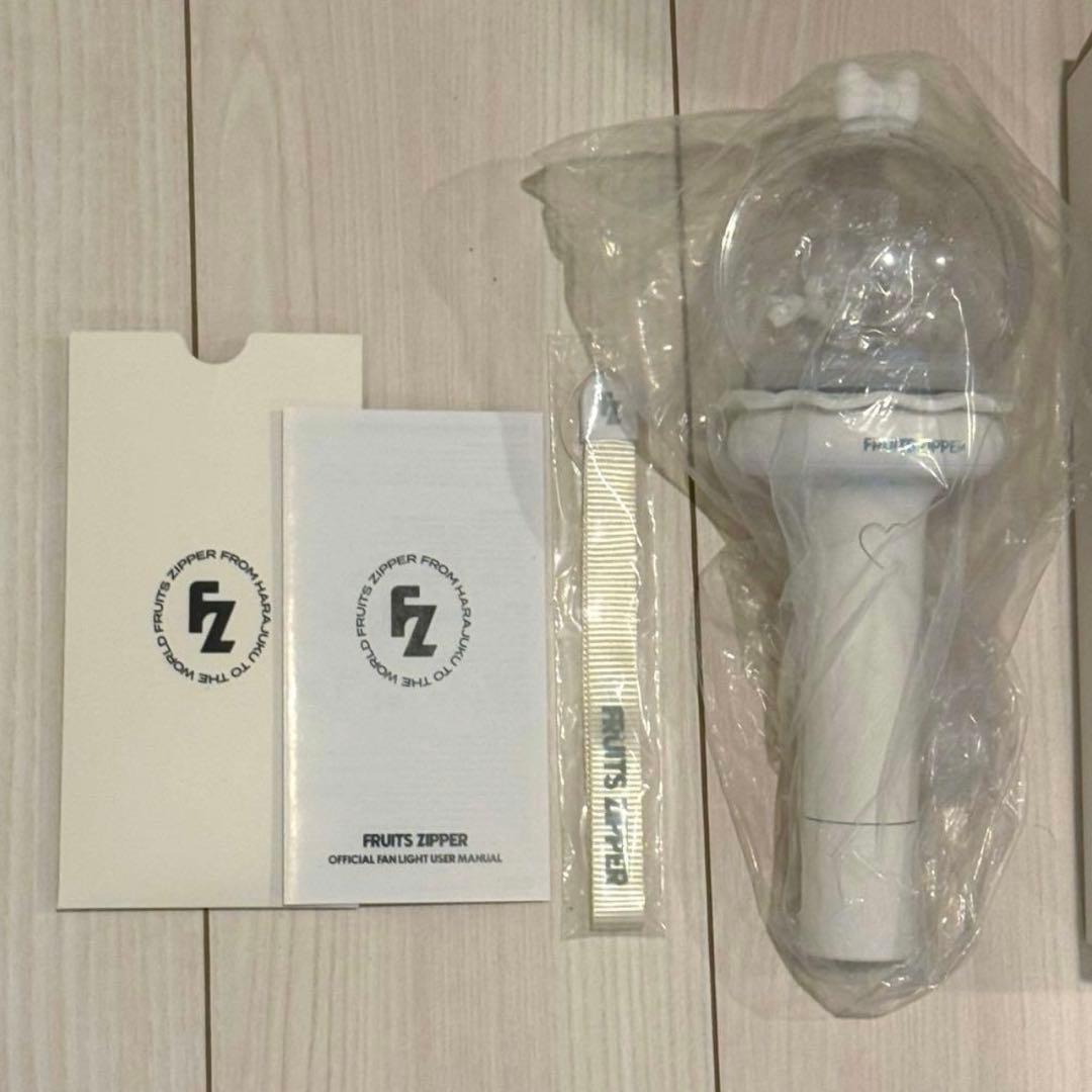 【未使用】FRUITS ZIPPERペンライトホワイト