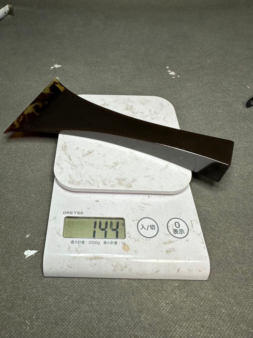 三味線　鼈甲撥　撥　バチ　天然素材　和楽器　民謡　アンティーク　細密細工