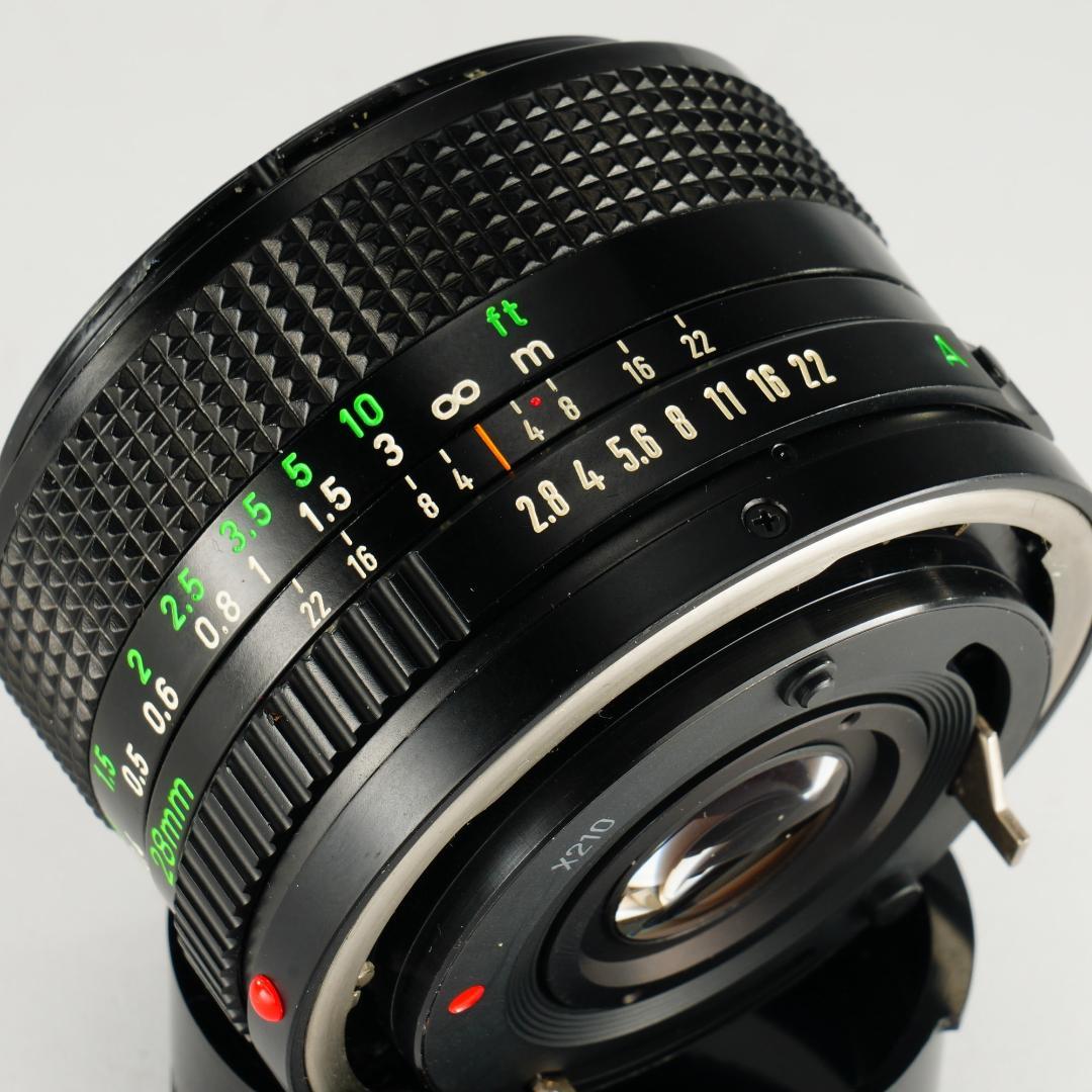 【極美品】Canon New FD 28mm F2.8 キャノン 065