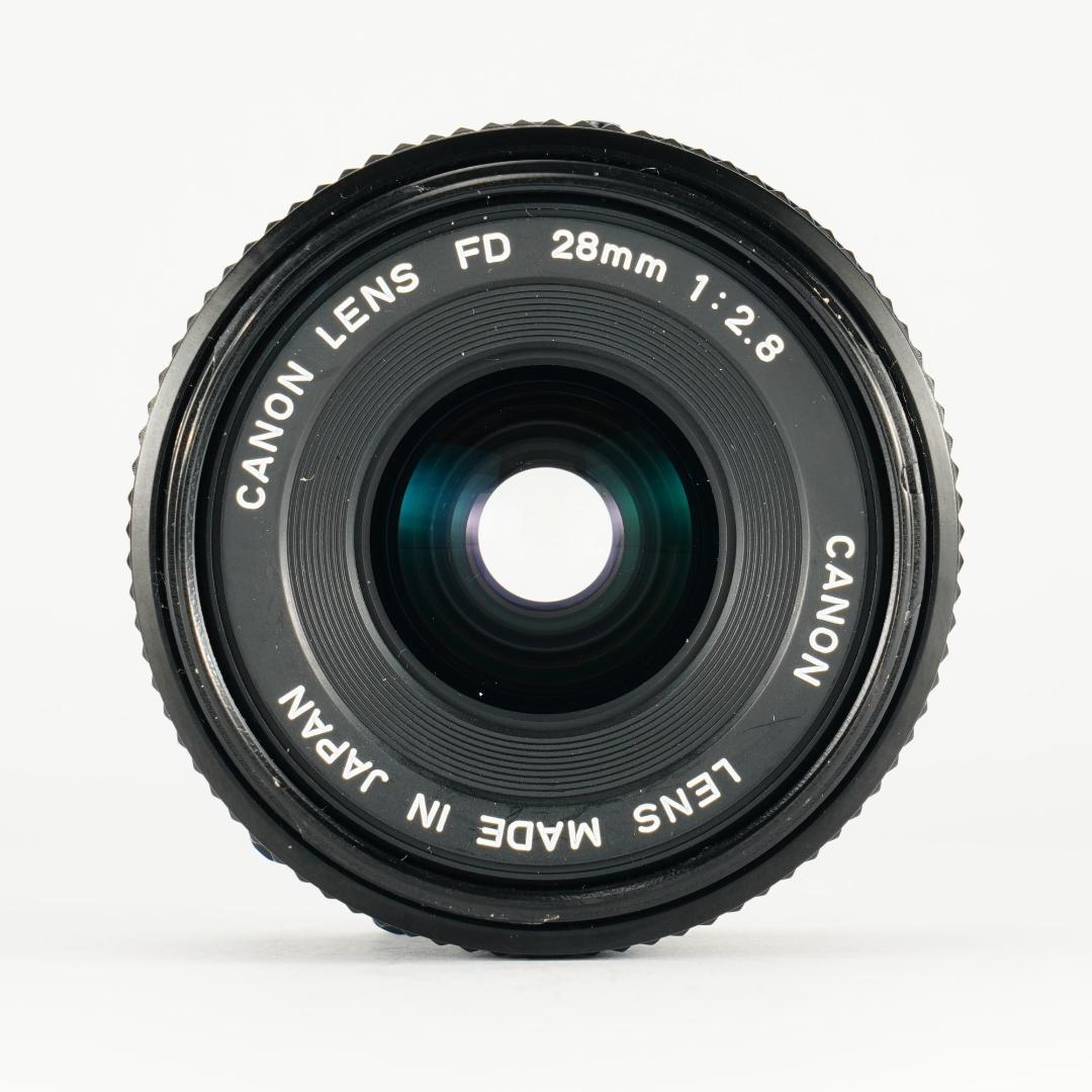 【極美品】Canon New FD 28mm F2.8 キャノン 065