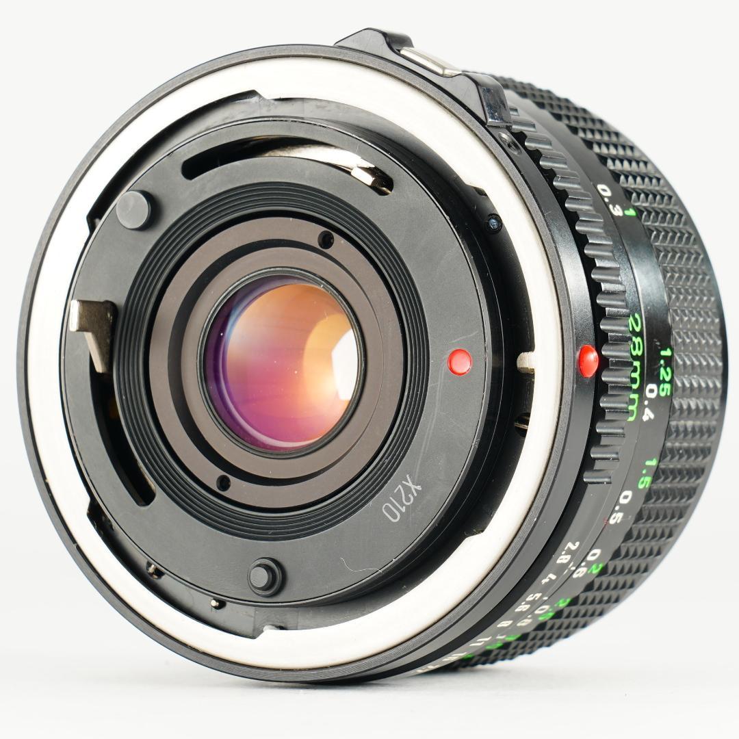 【極美品】Canon New FD 28mm F2.8 キャノン 065