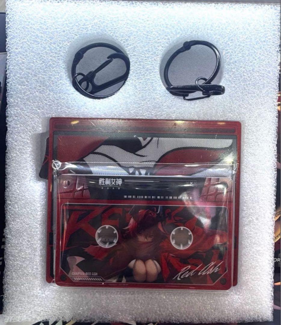 海外限定】勝利の女神NIKKE ラピレッドフード NFC搭載 アクリルキーリング