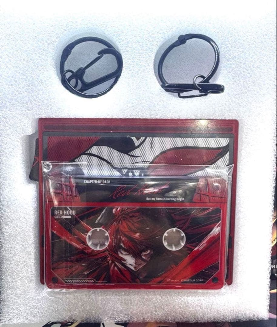 海外限定】勝利の女神NIKKE ラピレッドフード NFC搭載 アクリルキーリング