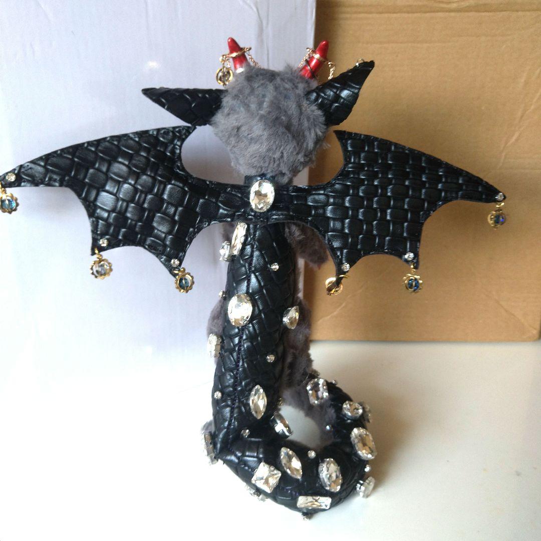 妖精？ハロウィン？小龍③架空空想生物人形 アートドール ハンドメイド(説明欄必読