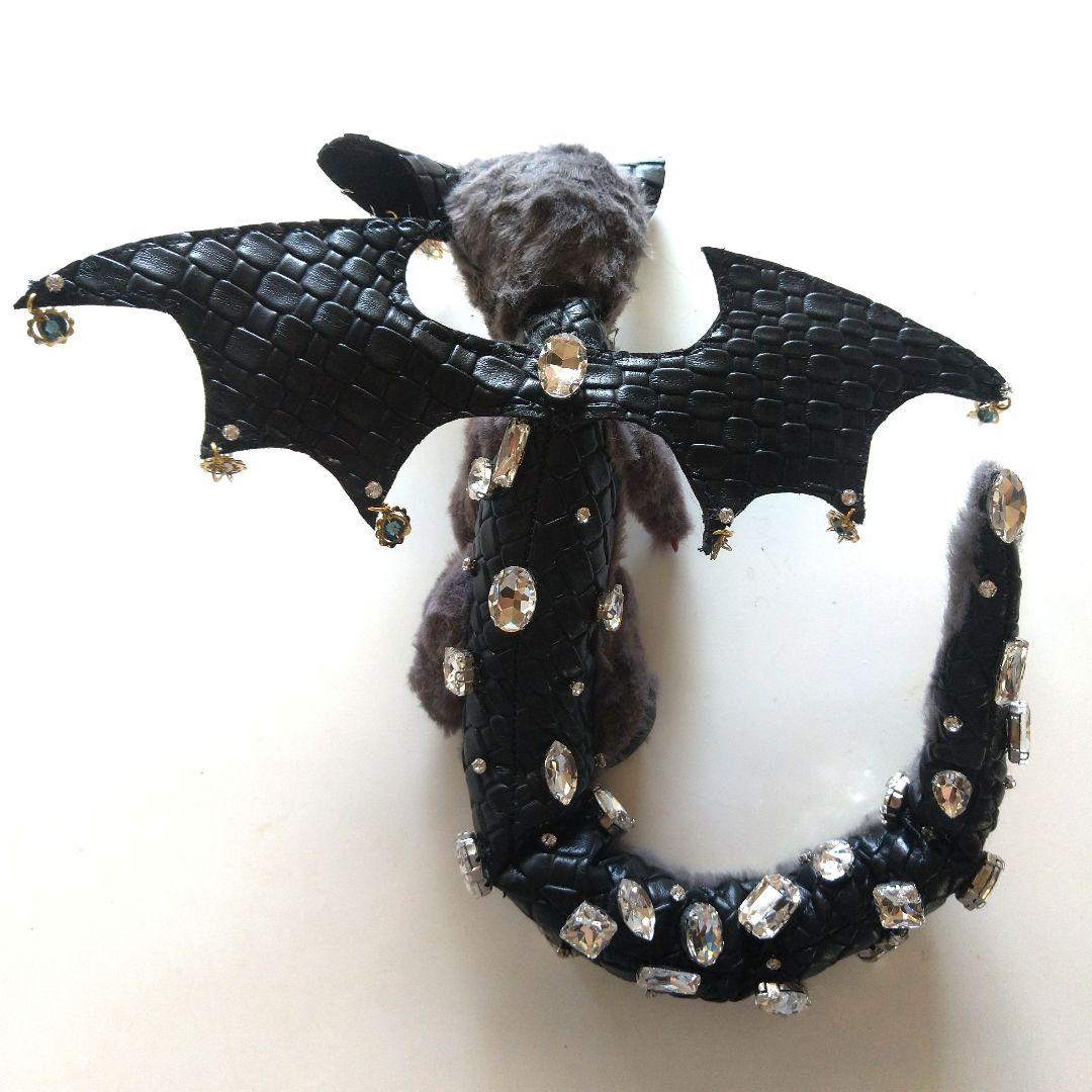 妖精？ハロウィン？小龍③架空空想生物人形 アートドール ハンドメイド(説明欄必読