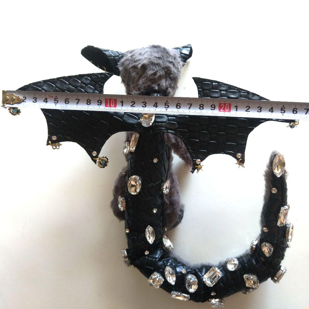 妖精？ハロウィン？小龍③架空空想生物人形 アートドール ハンドメイド(説明欄必読