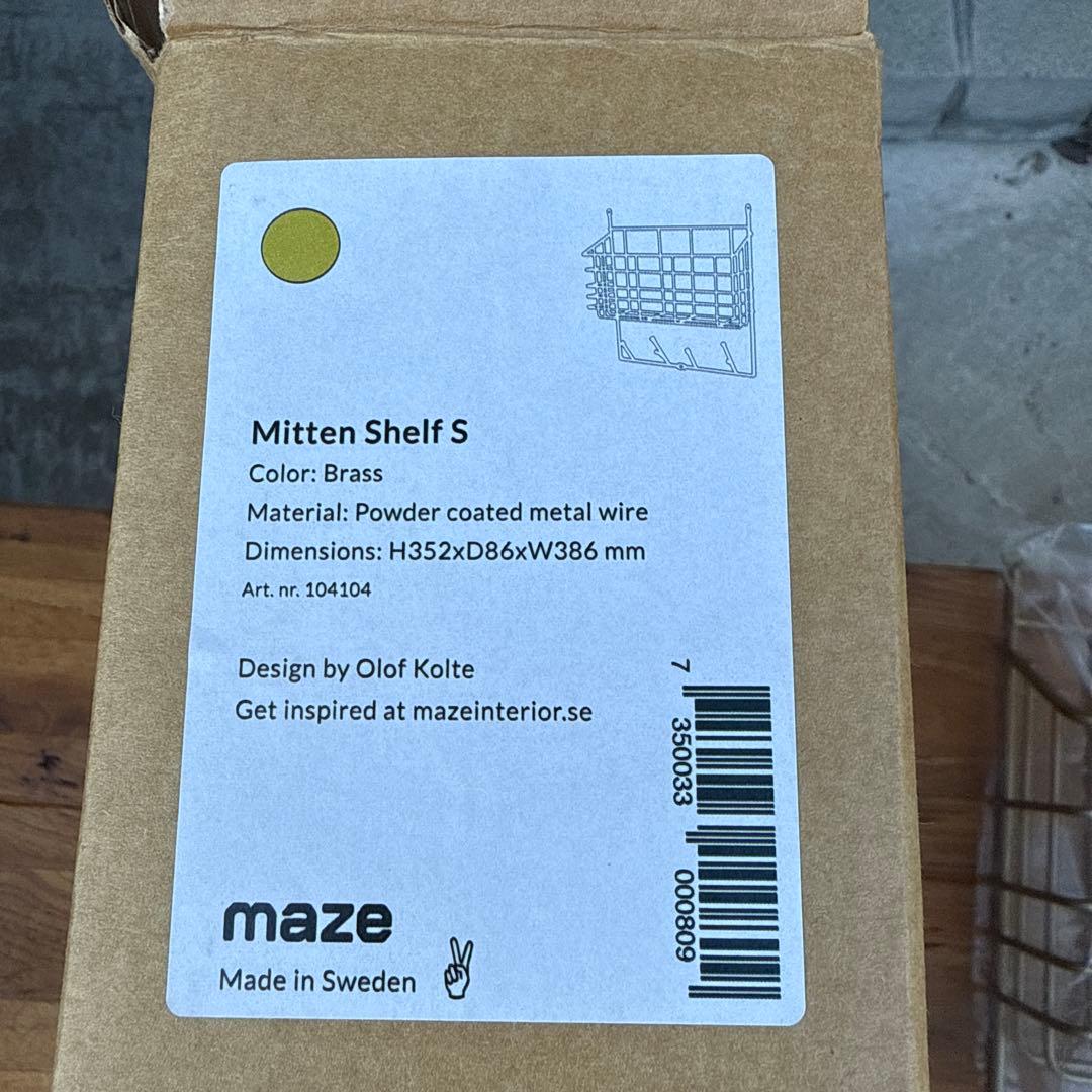 MITTEN SHELF Sアクタス取扱い　未使用　No3