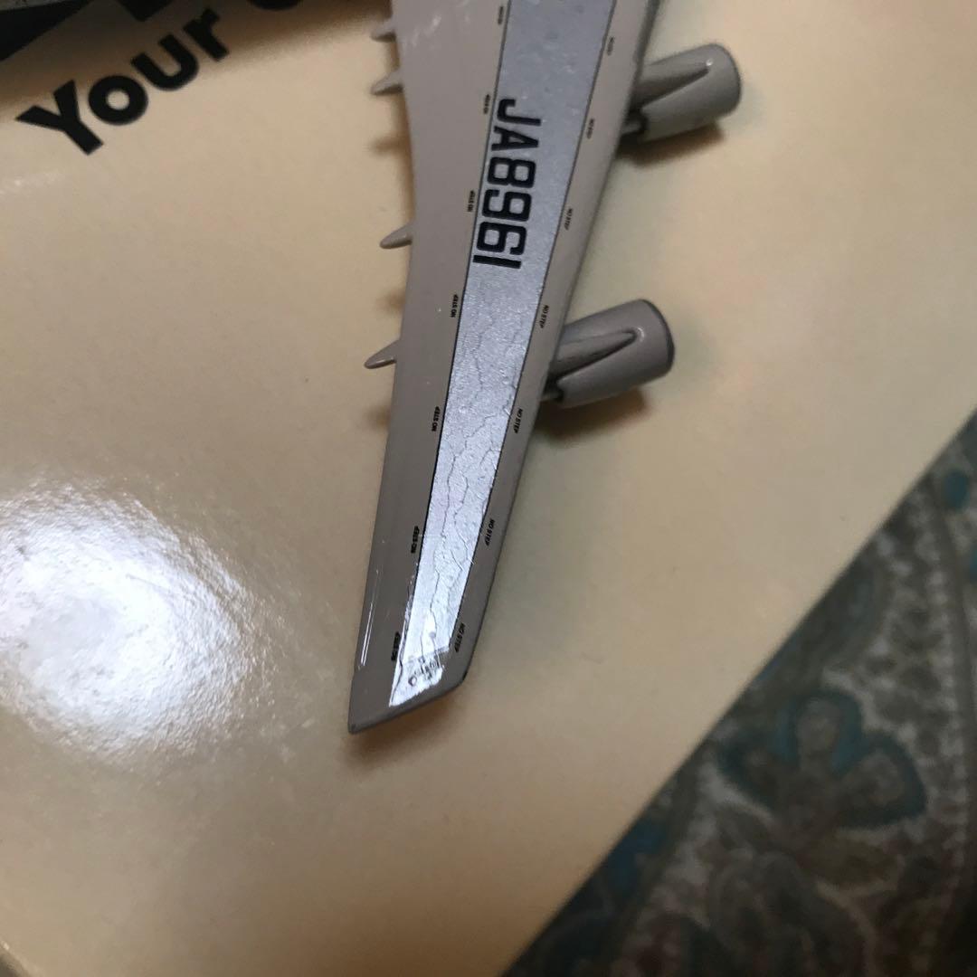 ANA　全日空　B747　スヌーピージェット　1/400 シルバーJA8961