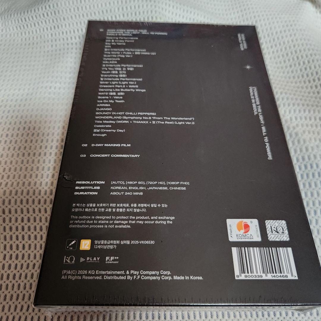 ATEEZ TOWARDS THE LIGHT PLAYCODE トレカ