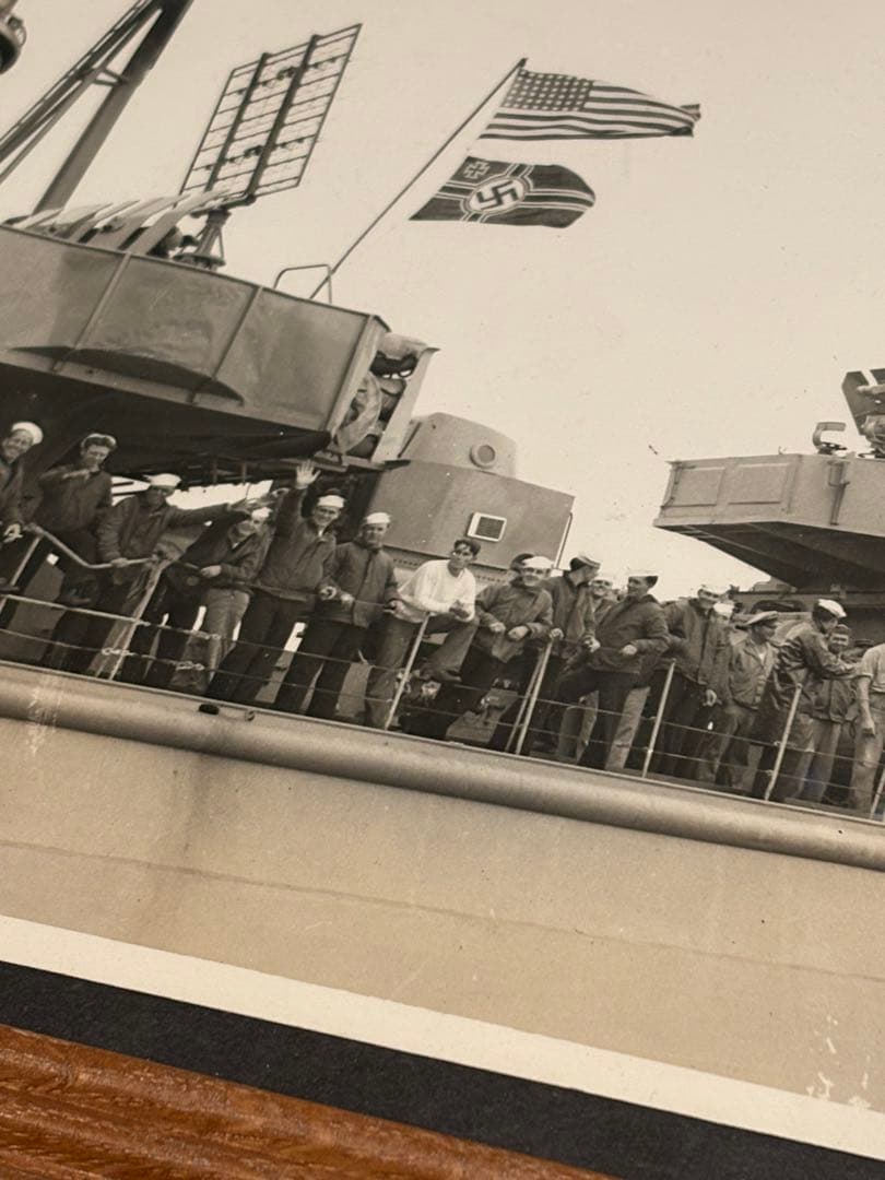 ビンテージ　フォト　写真　40s US NAVY フレーム付き