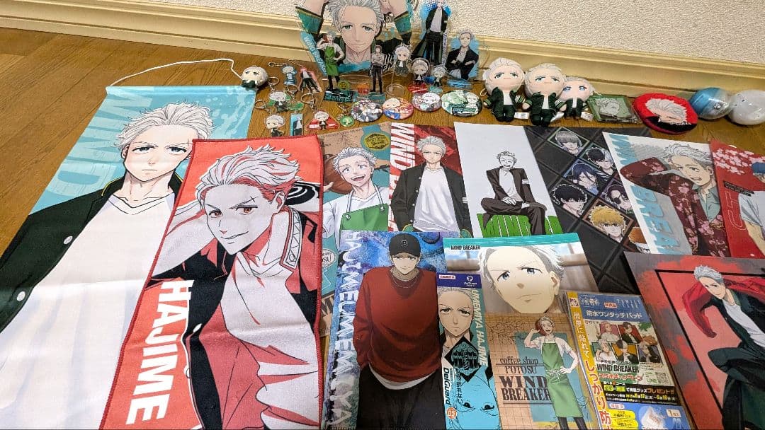 大値下げ★大量出品梅宮一WINDBREAKERグッズまとめ売り新品ありおまけ付き