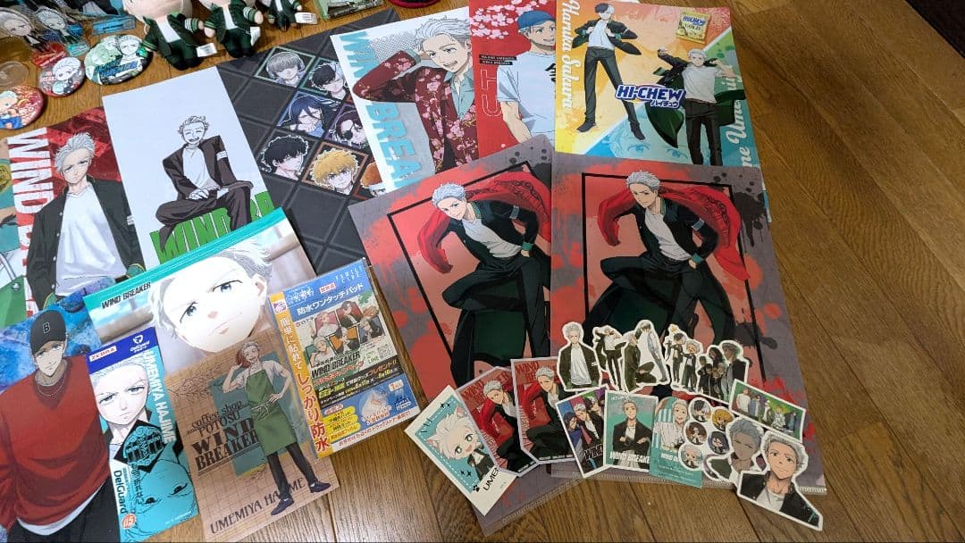 大値下げ★大量出品梅宮一WINDBREAKERグッズまとめ売り新品ありおまけ付き