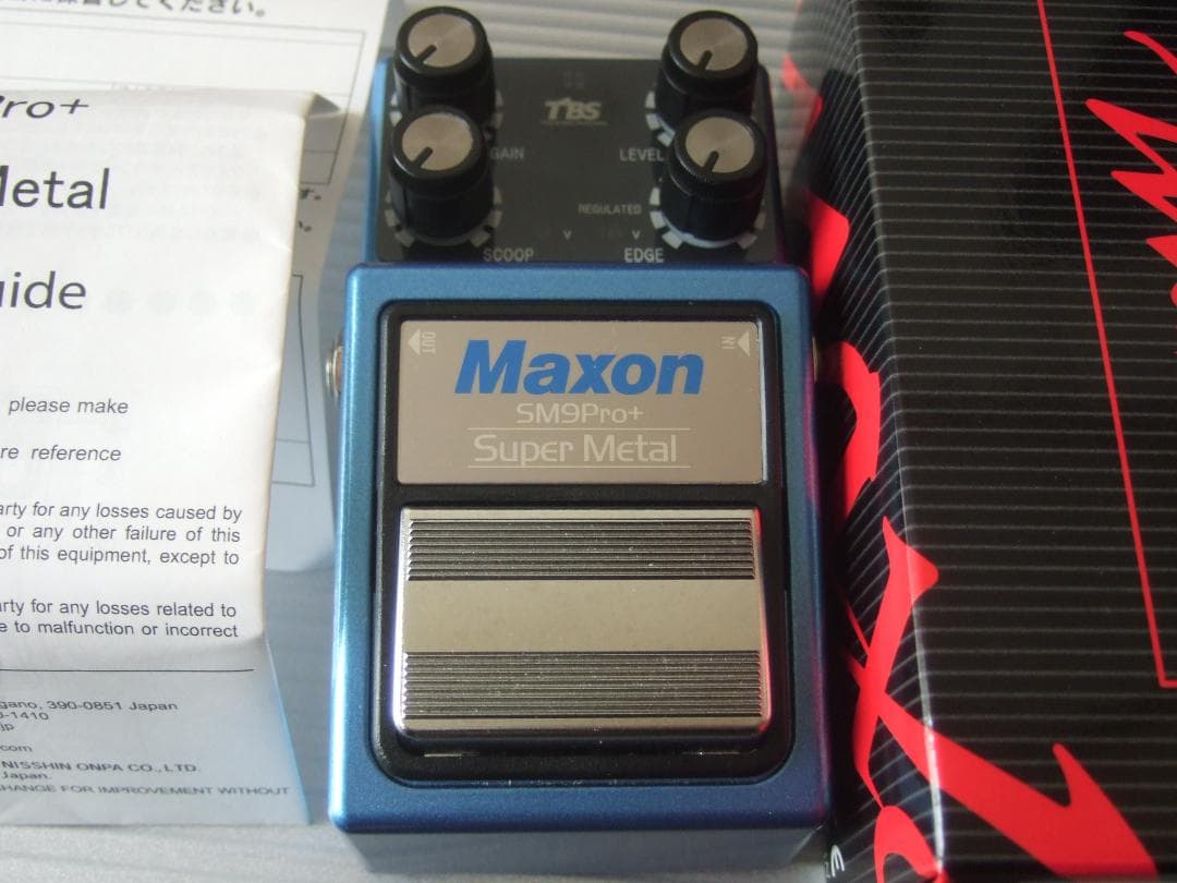 新品同様 付属品完備 Maxon SM9Pro+ Super l