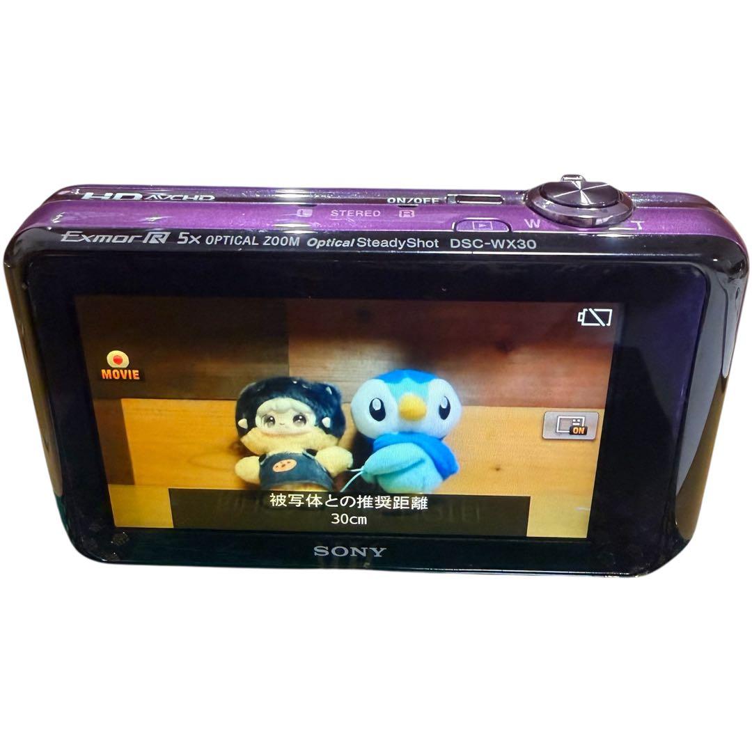 SONY Cyber-shot DSC-WX30 パープル