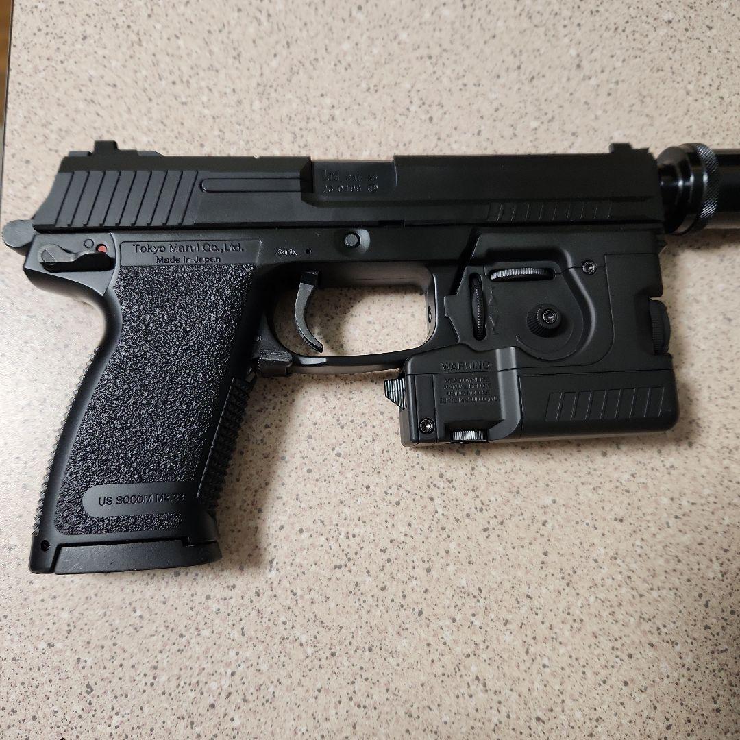 固定スライドガスガン　ソーコムマーク23　プロトモデル