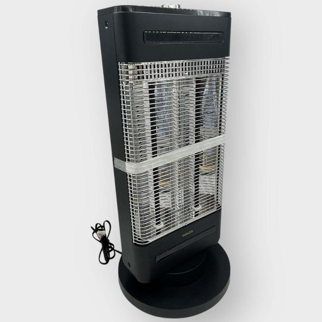 [山善] カーボンヒーター + 遠赤外線 ブラック DBC-SVM12(AB)