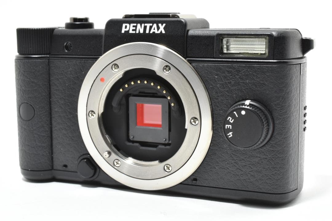 超美品 ペンタックス Q ミラーレスデジタルカメラボディ ブラック Pentax
