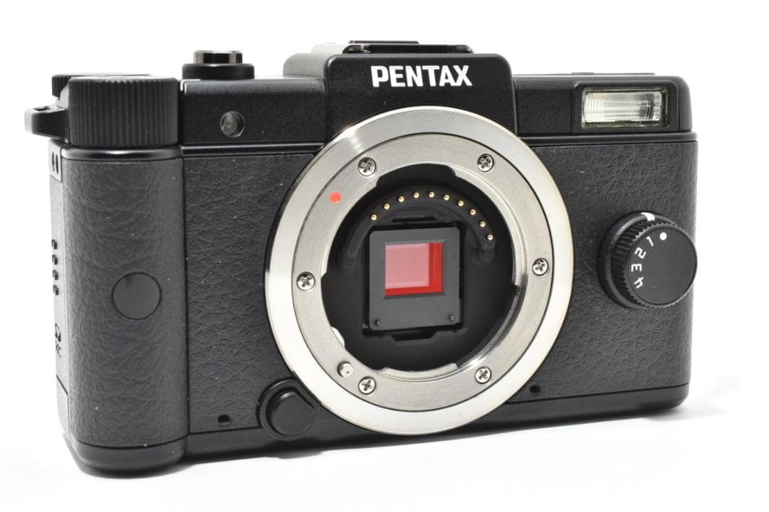 超美品 ペンタックス Q ミラーレスデジタルカメラボディ ブラック Pentax