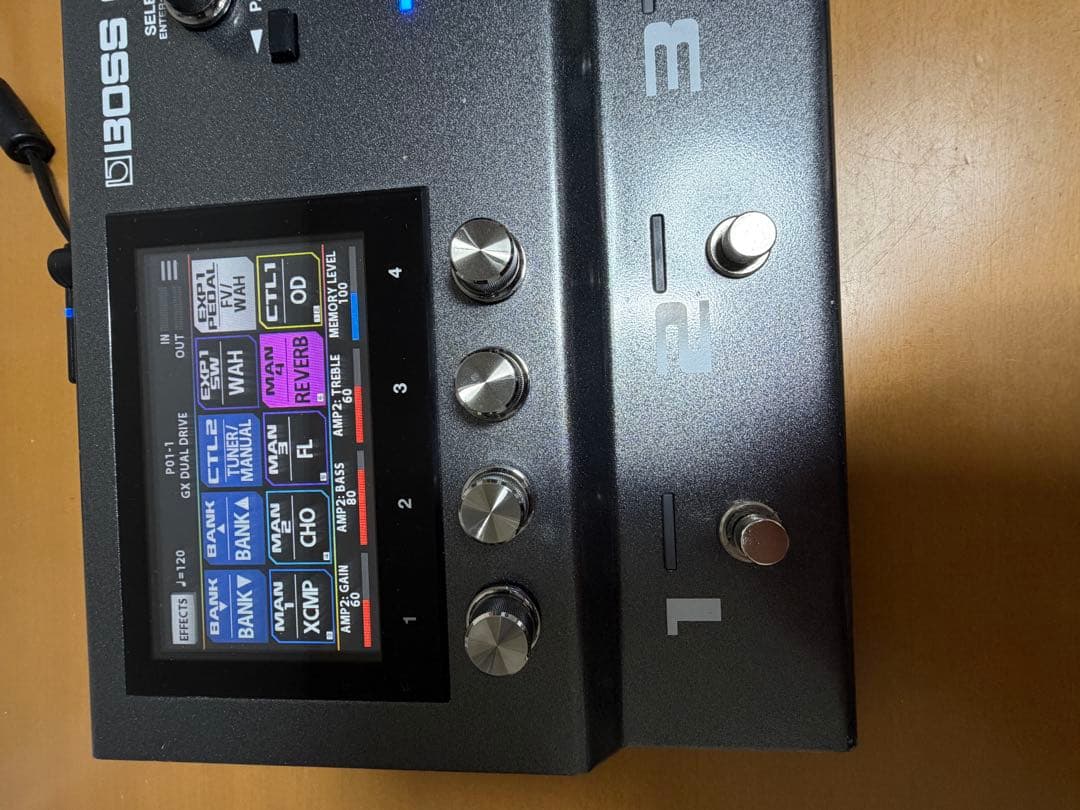 BOSS GX100 BT DUAL ハードケース USBケーブル付き