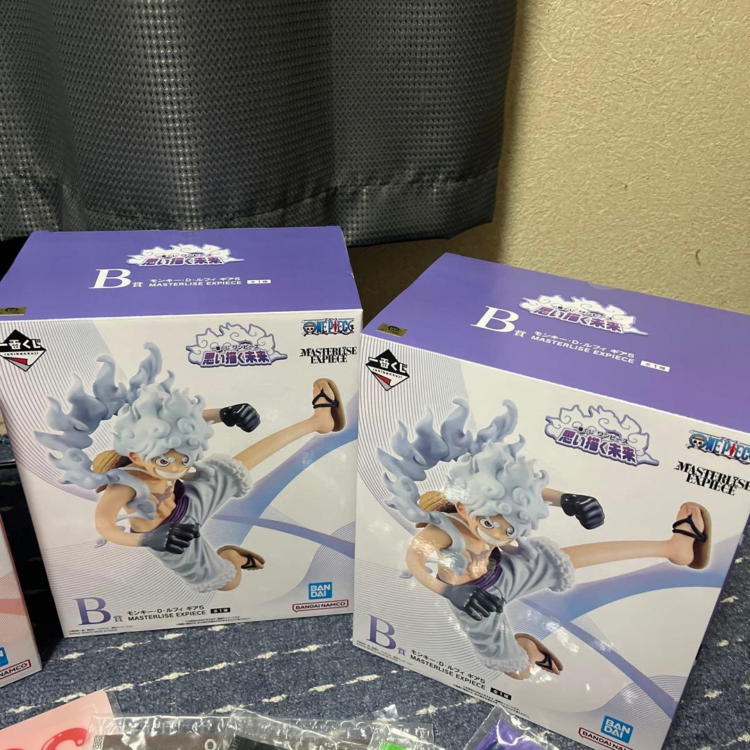 ワンピース　一番くじ　思い描く未来　フィギュア5体セット