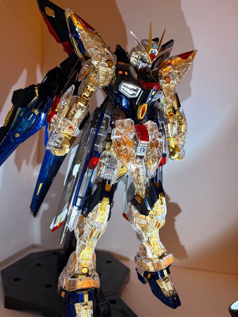 MGEX ストライクフリーダムガンダム メカニカルクリア塗装