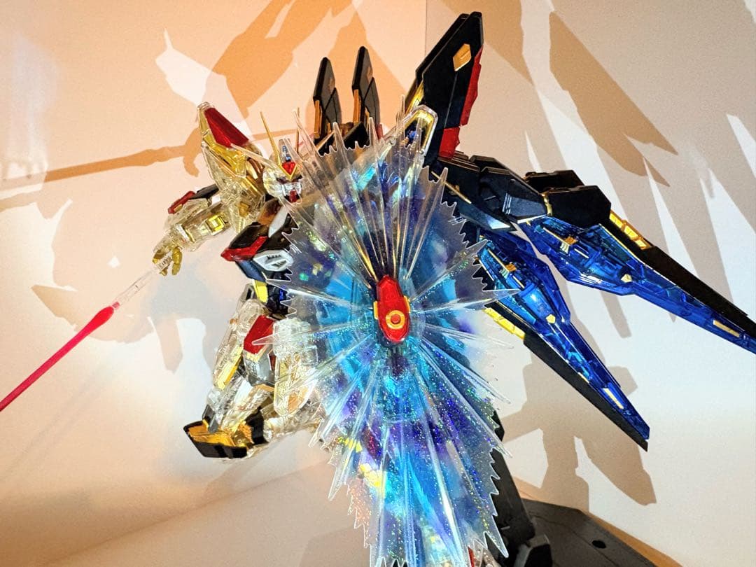 MGEX ストライクフリーダムガンダム メカニカルクリア塗装