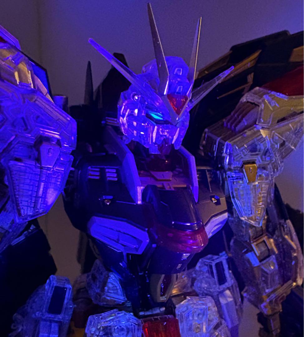 MGEX ストライクフリーダムガンダム メカニカルクリア塗装