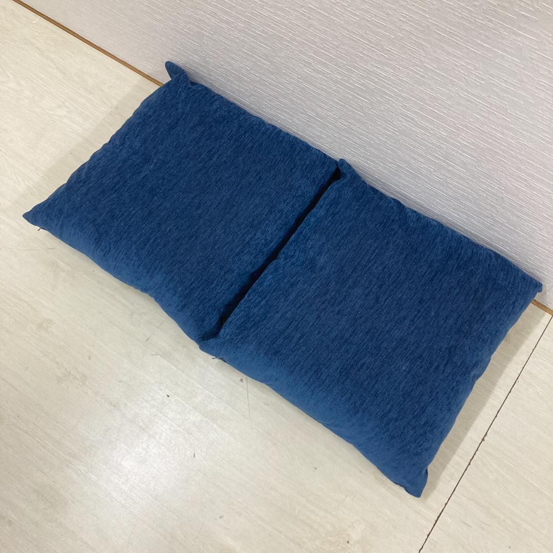 エスティック　スピガ　羽毛　フェザー　クッション　２個セット　50X50