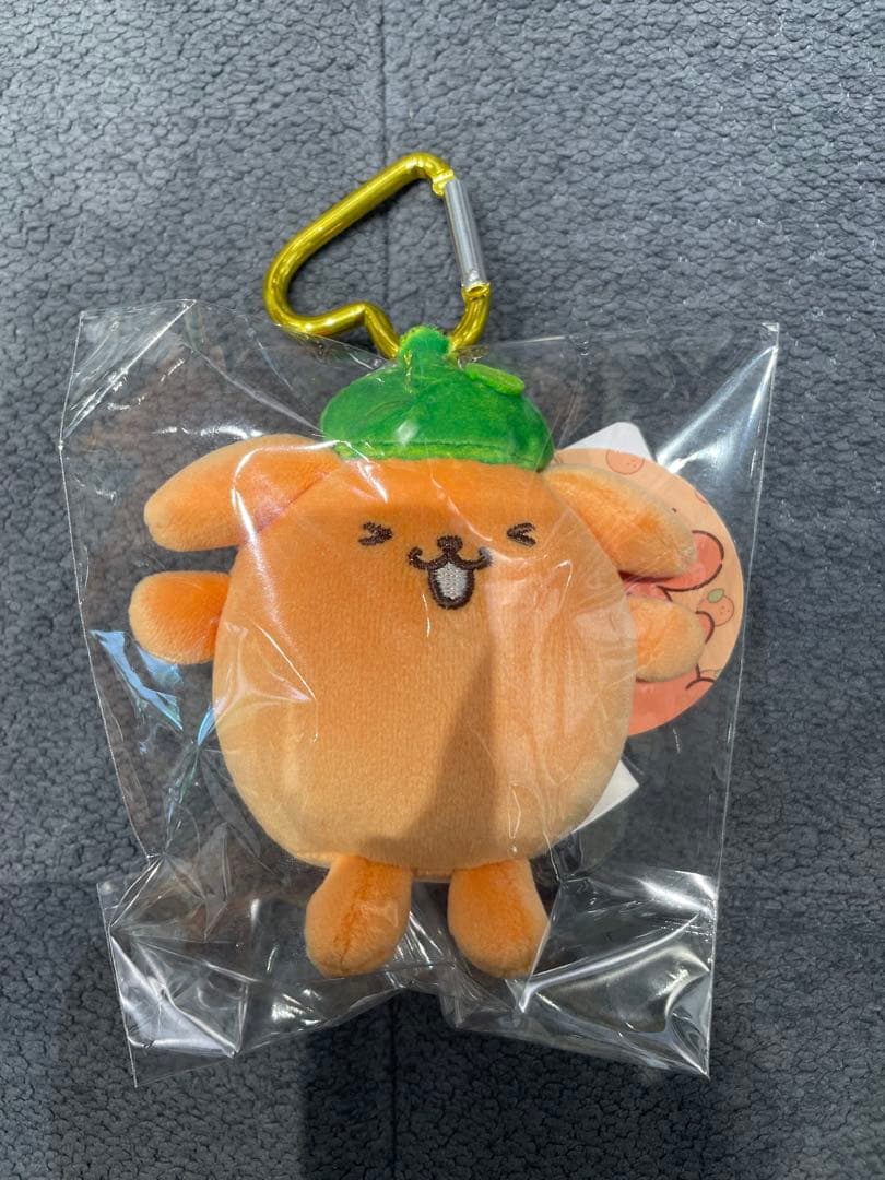 ポムポムプリン　マスコット　ハッピーフレーバーむにゅぐるみパティオ 4点セット