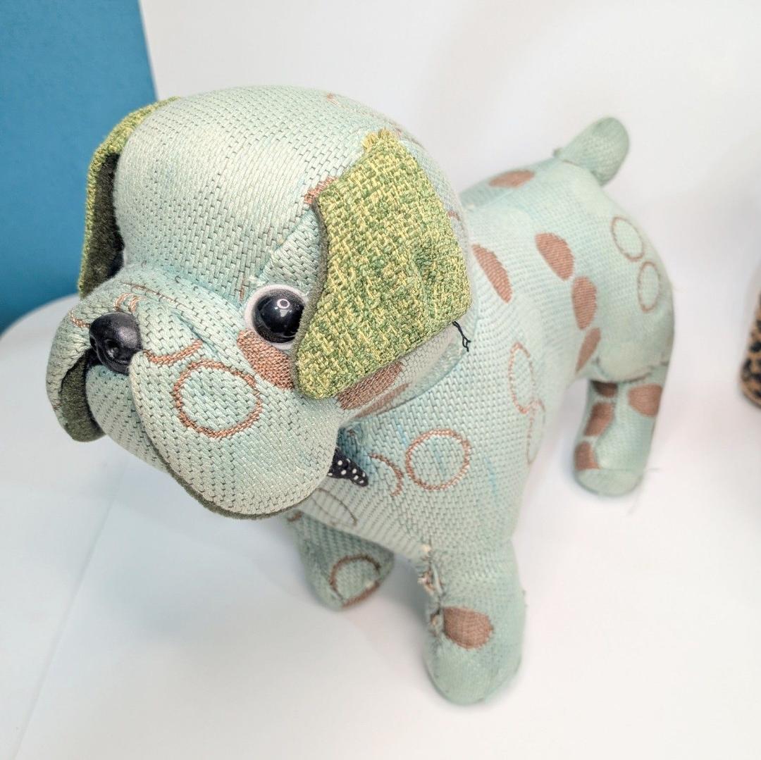 ブルドッグ パグ ぬいぐるみ 3点セット 個性的 わんこ 現状品 おおきめ 犬