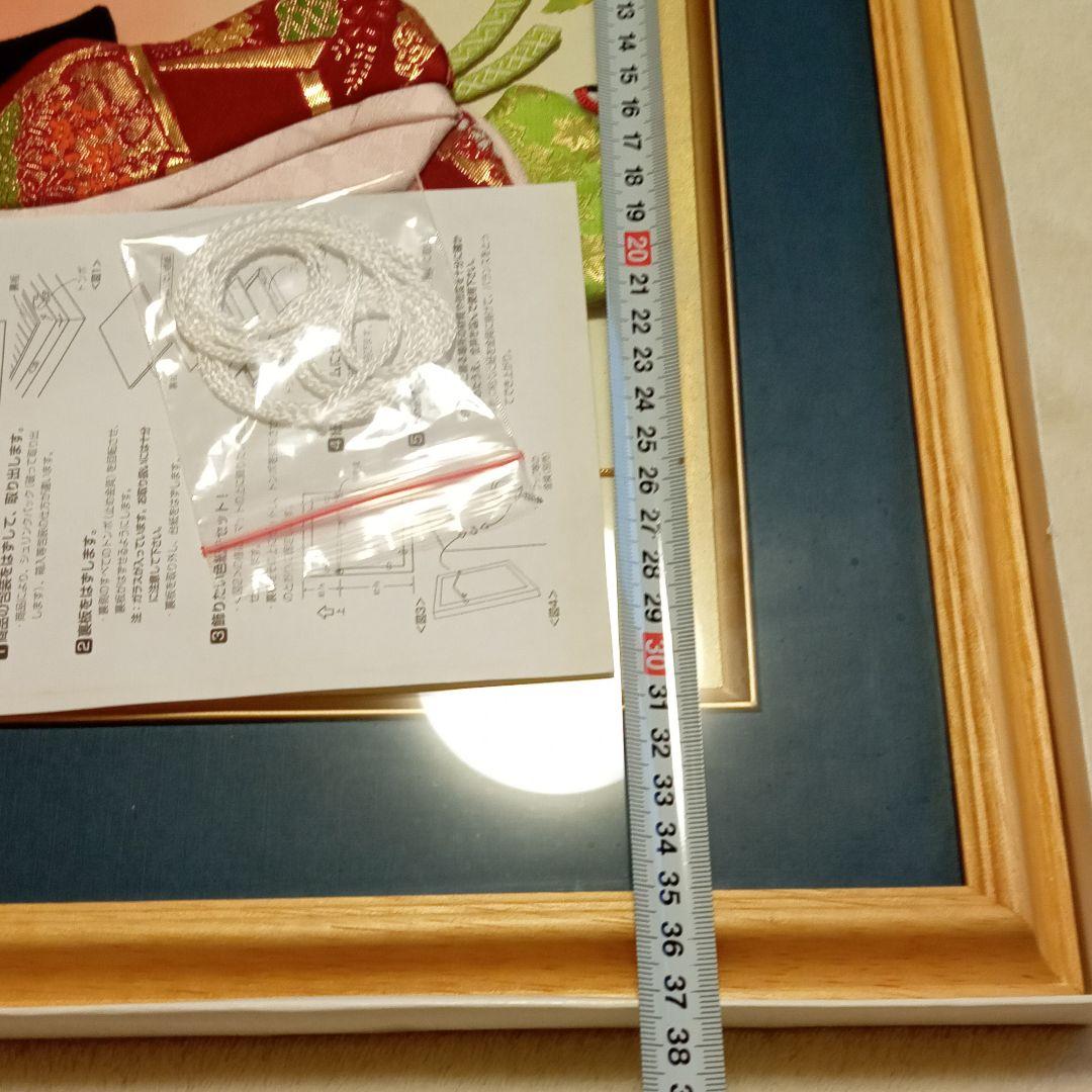 舞子 色紙額 K70 色紙 押し絵 マット:コン 舞妓さん