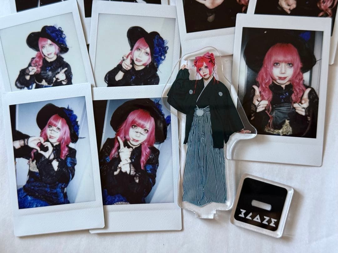 BLAZE クルル チェキ アクリルスタンド まとめて おまけチェキ1枚あり