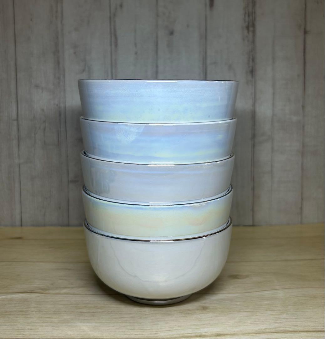 ラスター彩煮物碗(5点)