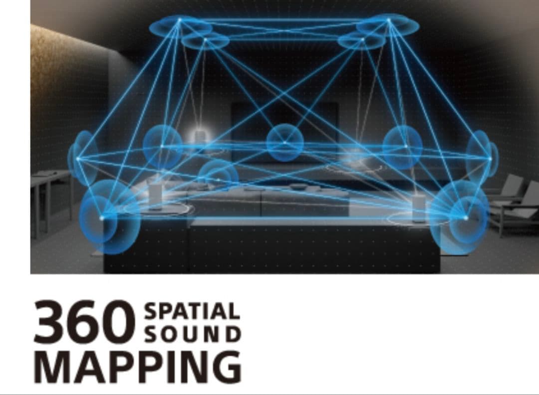 SONY HT-A9 ホームシアターシステム フロント、リアスタンド付き