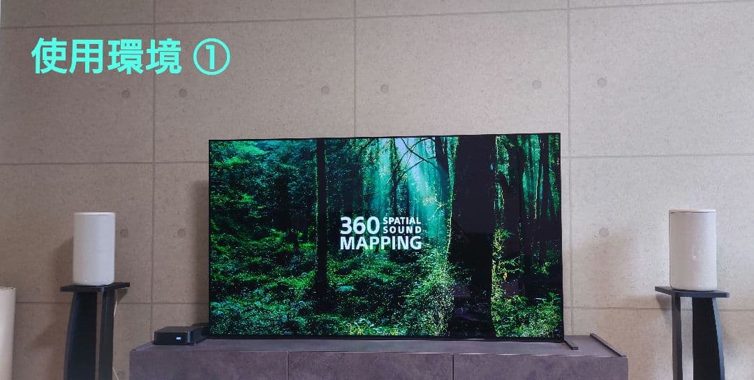 SONY HT-A9 ホームシアターシステム フロント、リアスタンド付き