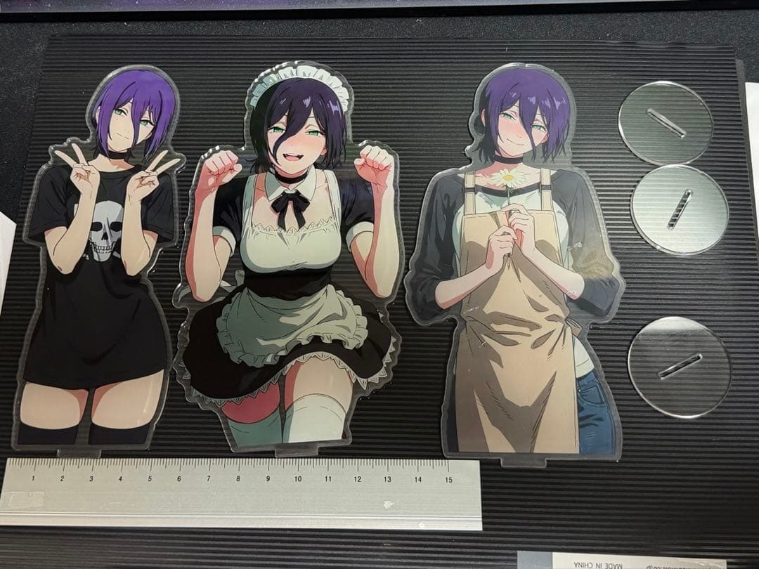 チェーンソーマン　レゼ　アクリルスタンド　3点