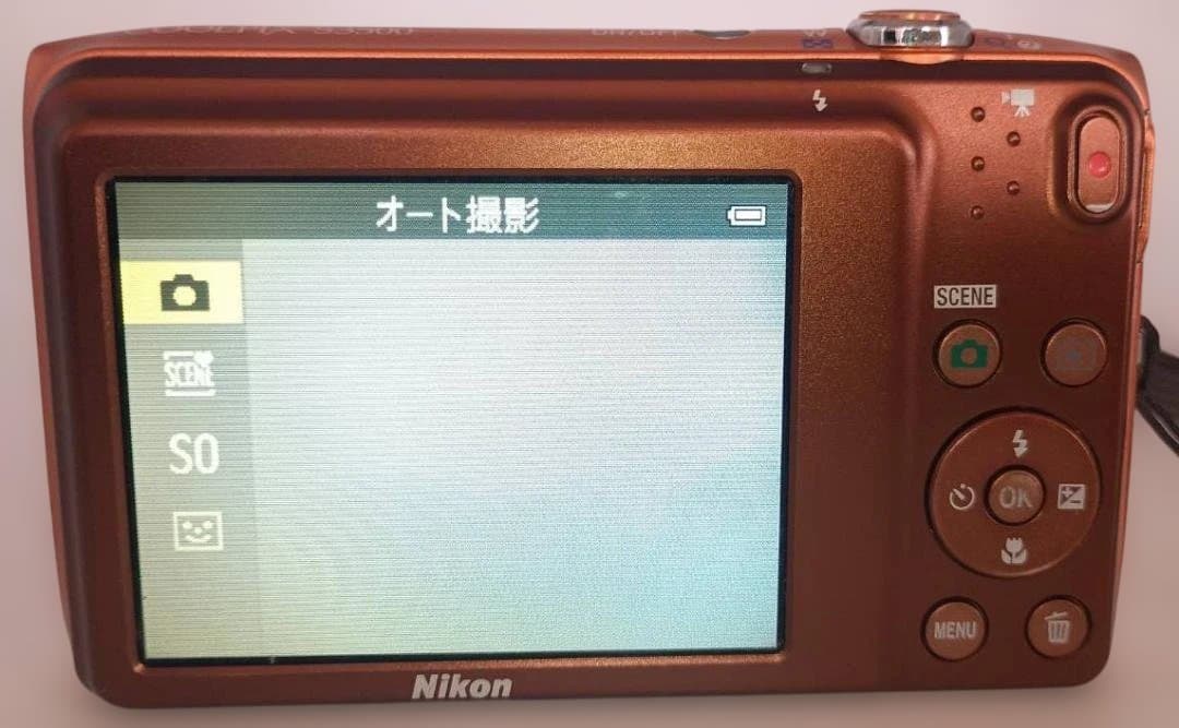Nikon COOLPIX S3500 オレンジ ★作例有り★