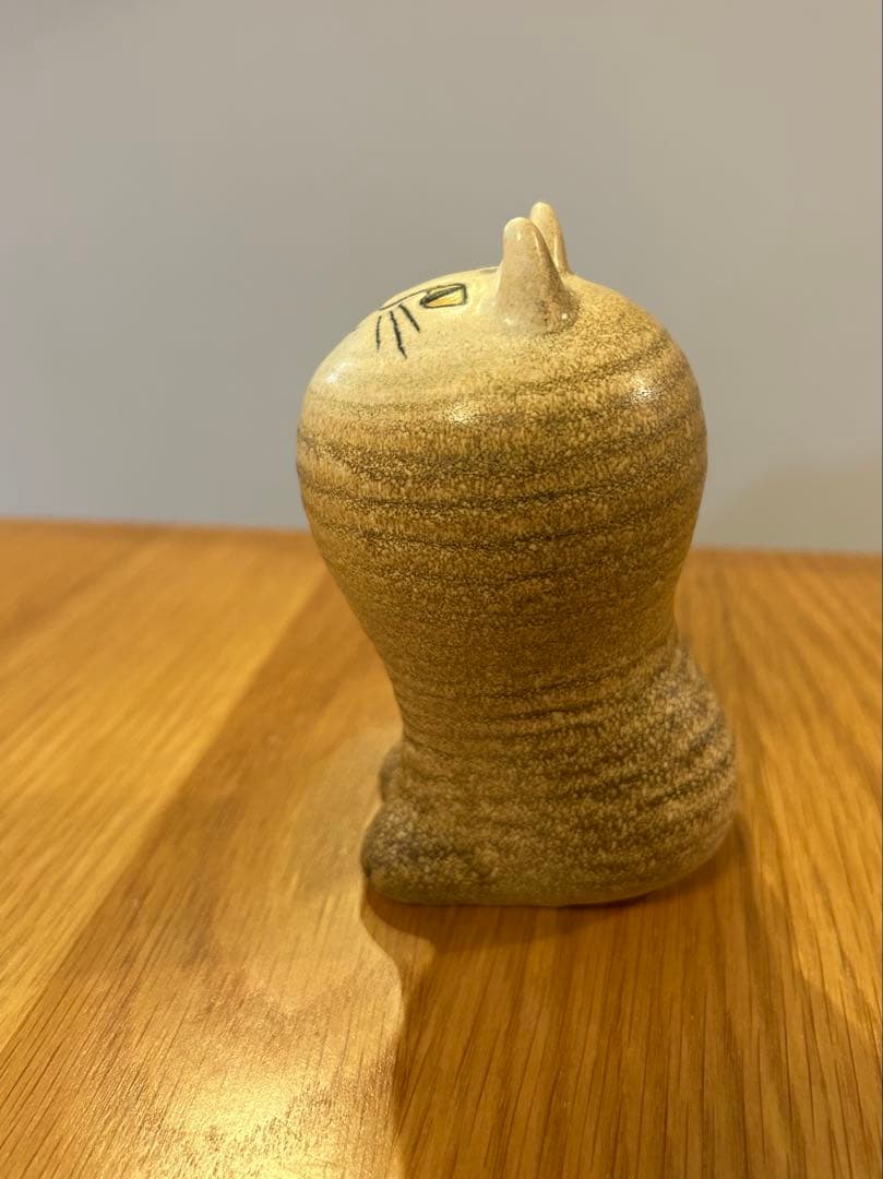 リサラーソン Lisa Larson マヤ 2個 陶器 置き物 ネコ